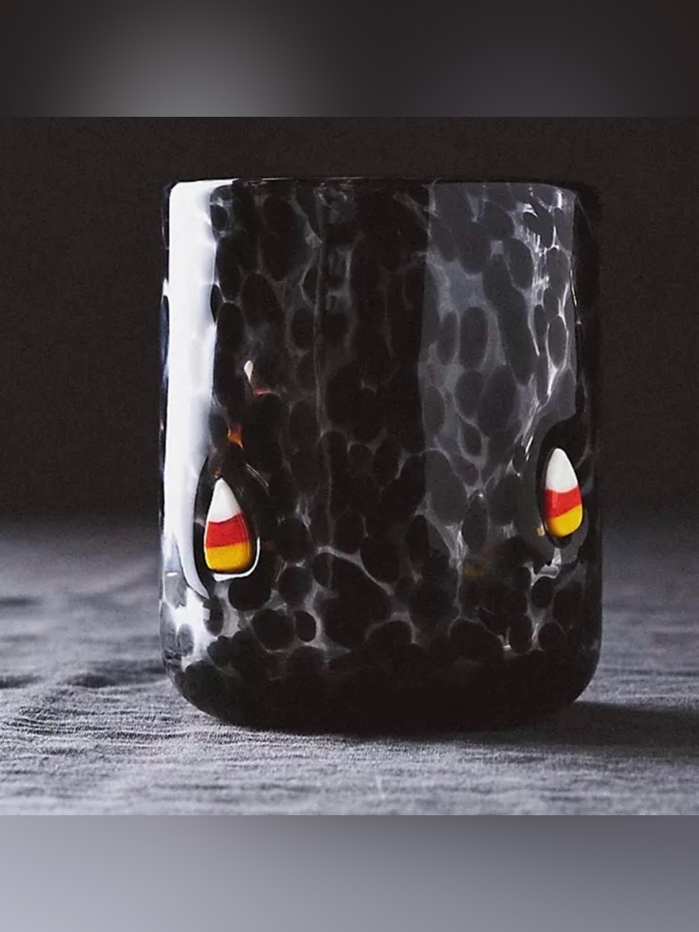 Anthropologie Icon Glass Candy Corn - SET OF 2